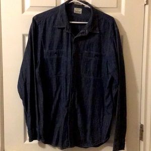 Men’s dockers jean shirt